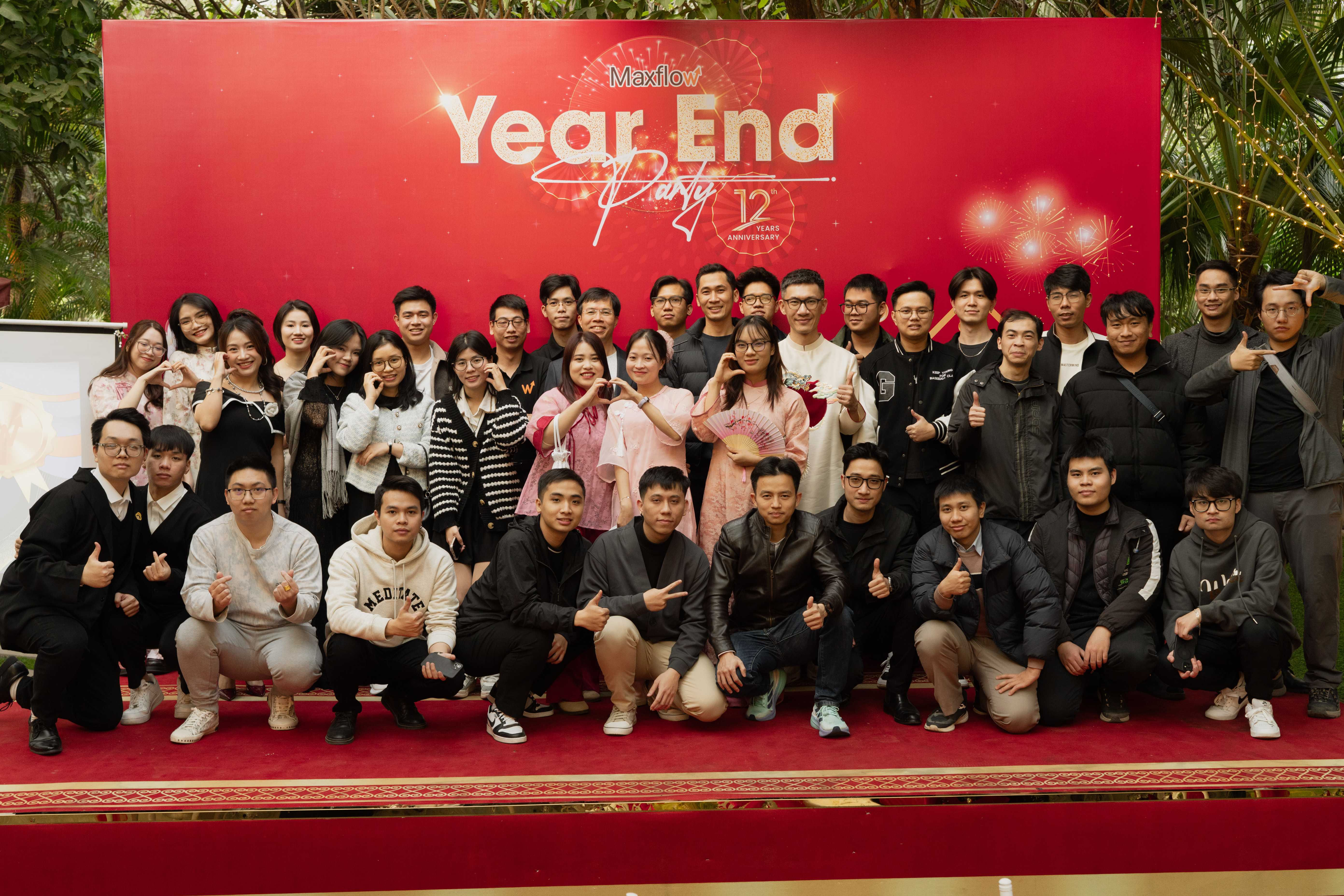 Maxflow team - Year End Party, 12th Years Anniversary